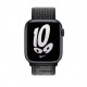 Ремешок для Apple Watch 45mm Black/Summit White Nike Sport Loop (MPJ13ZM/A)