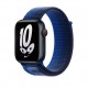Ремешок для Apple Watch 45mm Game Royal/Midnight Navy Nike Sport Loop (MPJ33ZM/A)