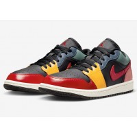 Кроссовки Air Jordan 1 Low SE WMNS  Black Multi-Color  DN3739-060  US 8.5/ СМ 25.5/ EUR 40