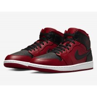 Кроссовки Air Jordan 1 Mid Reverse Bred 554724-660 US 9.5/ СМ 27.5/ EUR 43
