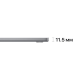 Apple MacBook Air 15" (M2, 8C CPU/10C GPU, 2023) MQKP3, 8 ГБ, 256 ГБ SSD, серый космос