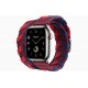 Умные часы Apple Watch Hermès Series 9 GPS + Cellular 41mm Stainless Steel Case with Rouge H Bridon Double Tour
