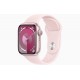 Умные часы Apple Watch Series 9 GPS, 41mm Pink Aluminum Case with Light Pink Sport Band-M/L    