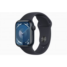 Умные часы Apple Watch Series 9  41mm Midnight Aluminum Case with Midnight Sport Band - S/M