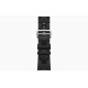 Умные часы Apple Watch Hermès Series 9 GPS + Cellular 45mm Stainless Steel Case with Noir Kilim Single Tour