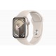 Умные часы Apple Watch Series 9 41mm Starlight Aluminum Case with Starlight Sport Band - M/L