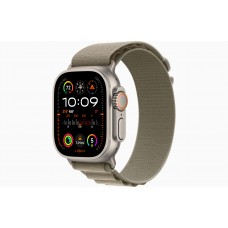 Смарт-часы Apple Watch Ultra 2 49мм Titanium Olive Alpine Loop(Medium, 145–190 мм), оливковый