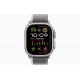 Смарт-часы Apple Watch Ultra 2 49мм Titanium Green/Gray Trail Loop(Small, 130–160 мм), зеленый/серый