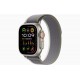 Смарт-часы Apple Watch Ultra 2 49мм Titanium Green/Gray Trail Loop(Large, 165–210 мм), зеленый/серый