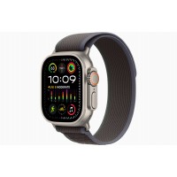 Смарт-часы Apple Watch Ultra 2 49мм Titanium Blue/Black Trail Loop(Medium, 145–190 мм), синий/черный