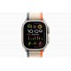 Смарт-часы Apple Watch Ultra 2 49мм Titanium Orange/Beige Trail Loop(Large, 165–210 мм), оранжевый/бежевый