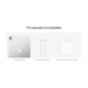 Apple iPad Pro 11-inch M4 2024 256GB Wi-Fi + Cellular with Standard glass Silver  MVW23