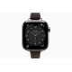 Умные часы Apple Watch Hermès Series 10 GPS + Cellular 42mm Correa Simple Tour Twill Jump Attelage Noir/Gold 