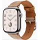 Умные часы Apple Watch Hermès Series 10 GPS + Cellular 42mm Correa Simple Tour Toile H Gold/Écru