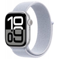 Apple Watch Series 10 42mm Silver Aluminum Case Blue Cloud
