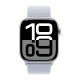 Apple Watch Series 10 46mm Silver Aluminum Case Blue Cloud