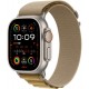 Apple Watch Ultra 2 (2024) 49мм Titanium Natural/Beige Alpine Loop (Small, 130–160 мм), бежевый