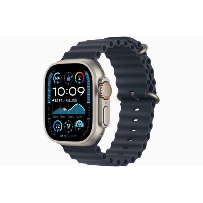 Купить Apple Watch Ultra 2 (2024) GPS + Cellular 49мм Titanium Ocean Band Natural/Navy в магазине stiltv.ru по низкой цене