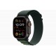 Apple Watch Ultra 2 (2024) 49мм Titanium Black/Green Green Loop (Small, 130–160 мм), зеленый