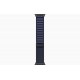 Apple Watch Ultra 2 (2024) 49мм Titanium Black/Navy Alpine Loop (Small, 130–160 мм), синий