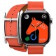 Apple Watch Hermès Series 10 42mm Stainless Steel Case with Hapi Double Tour Attelage