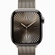 Apple Watch Series 10 46mm Natural Titanium Case with Milanese Loop