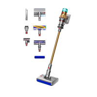 Беспроводной вертикальный пылесос Dyson V12S Detect Slim Submarine (SV46) Gold