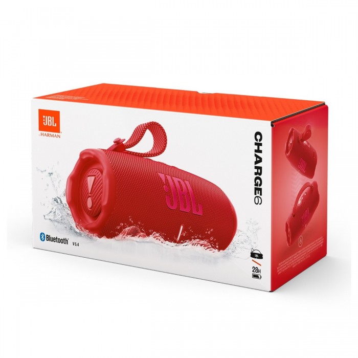 Портативная колонка JBL Charge 6 Red