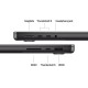 Apple MacBook Pro 14" MX2H3 (M4 Pro 12-Core, 16-Core GPU, 24GB, 512GB) Space Black