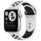 Умные часы Apple Watch Nike SE GPS 40mm Aluminum Silver Case with Sport White-Black Band MYYD2RU/A