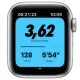 Умные часы Apple Watch Nike SE GPS 40mm Aluminum Silver Case with Sport White-Black Band MYYD2RU/A
