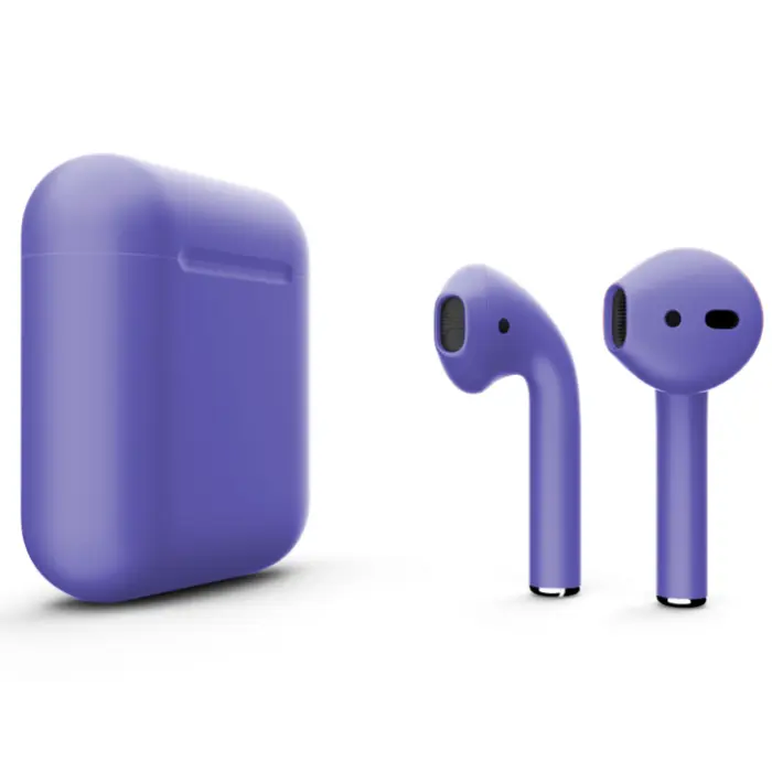 Наушники Apple AirPods 2 Color Purple (Фиолетовый матовый) (без беспроводной зарядки чехла) MV7N2