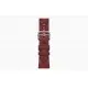 Умные часы Apple Watch Hermès Series 9 GPS + Cellular 41mm Stainless Steel Case with Rouge H Kilim Single Tour