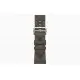 Умные часы Apple Watch Hermès Series 9 GPS + Cellular 45mm Stainless Steel Case with Kaki Kilim Single Tour