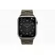 Умные часы Apple Watch Hermès Series 9 GPS + Cellular 45mm Stainless Steel Case with Kaki Kilim Single Tour