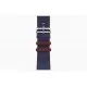 Умные часы Apple Watch Hermès Series 9 GPS + Cellular 45mm Stainless Steel Case with Navy/Rouge H Twill Jump Single Tour