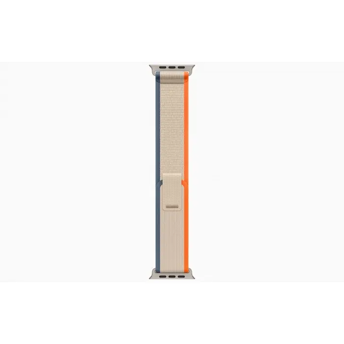 Смарт-часы Apple Watch Ultra 2 49мм Titanium Orange/Beige Trail Loop(Small, 130–160 мм), оранжевый/бежевый