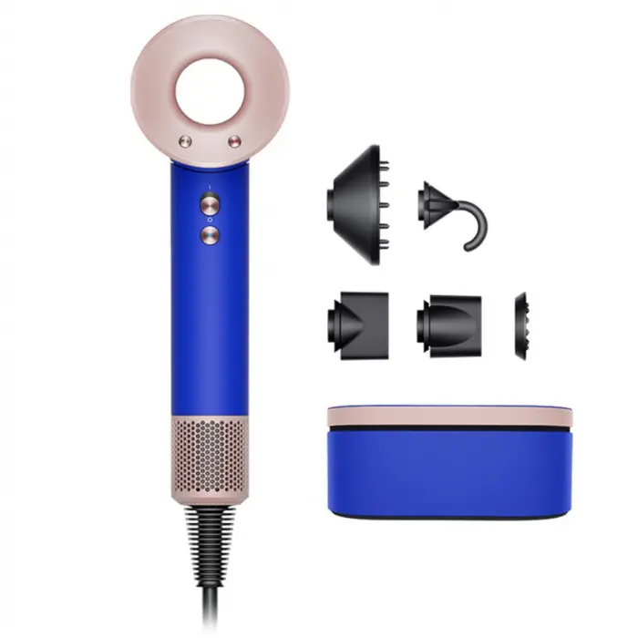 Фен Dyson Supersonic HD07 Blue/Blush, голубой/розовый