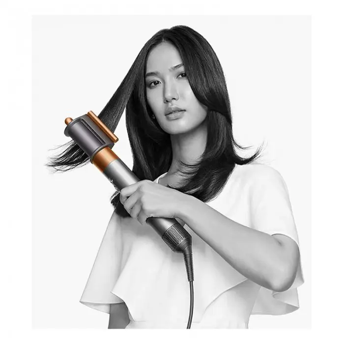 Air wrap styler outlet