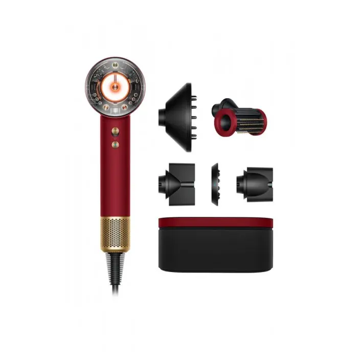 Фен Dyson Supersonic Nural HD16  Red velvet/gold 