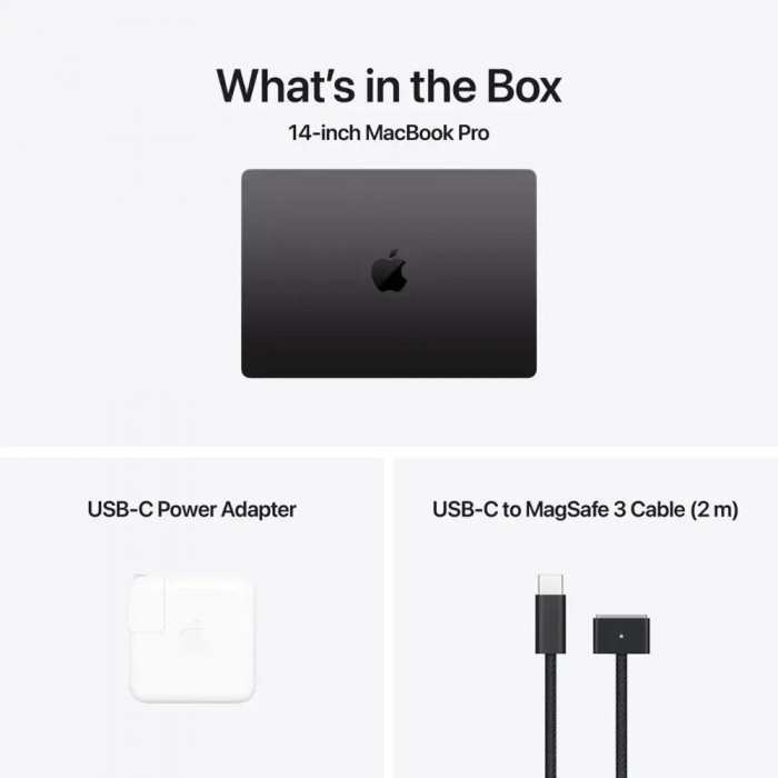 Apple MacBook Pro 14" MX2J3 (M4 Pro 14-Core, 20-Core GPU, 24GB, 1TB) Space Black