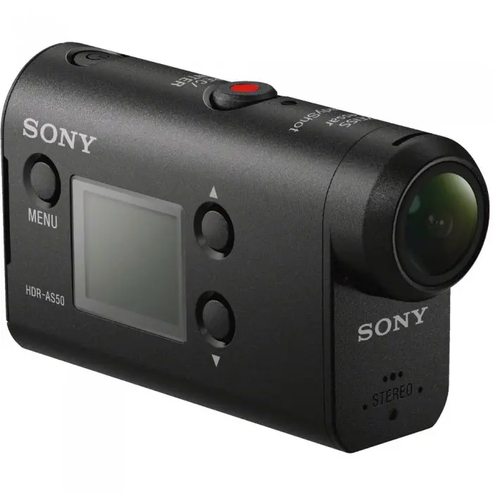Экшн-камера Sony HDR-AS50 черный