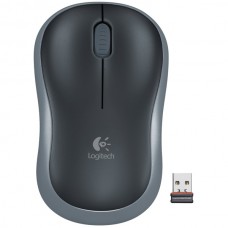 Беспроводная мышь Logitech Wireless Mouse M185, серый