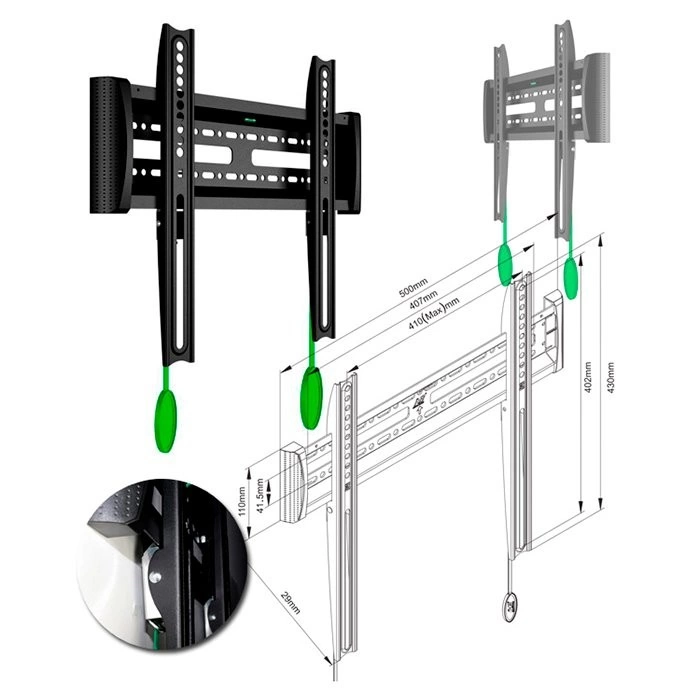 Купить Кронштейн для ТВ NB C2-F в магазине stiltv.ru по низкой цене, фото номер 2