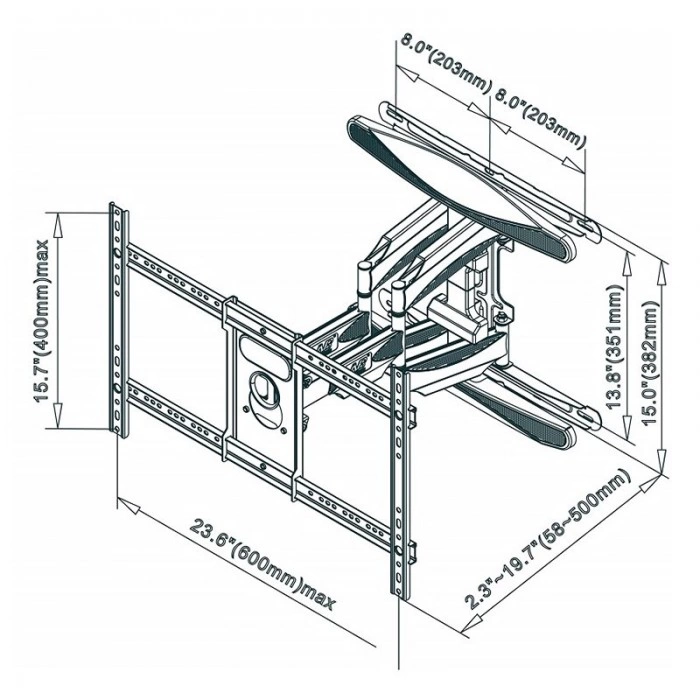 Купить Кронштейн NB P6 в магазине stiltv.ru по низкой цене, фото номер 3
