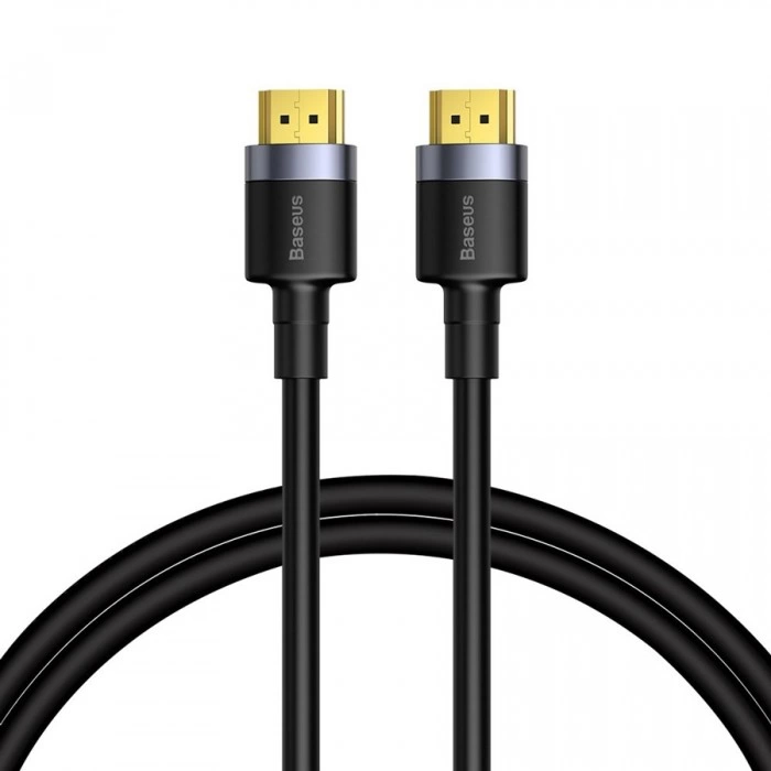 Купить Кабель 4K HDMI - 4K HDMI 2м Baseus Cafule - Черный (CADKLF-F01) в магазине stiltv.ru по низкой цене