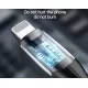Кабель Baseus Horizontal Data Cable USB - Lightning 2.4A 1м (CALSP-B01)