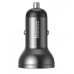 Купить Автомобильная зарядка Baseus Digital Display Dual USB 4.8A 24W Car Charger VCBXA (CCBX-0S) в магазине stiltv.ru по низкой цене, фото номер 1