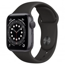 Умные часы Apple Watch Series 6 GPS 44mm Aluminum Case with Sport Band Black M00H3RU/A