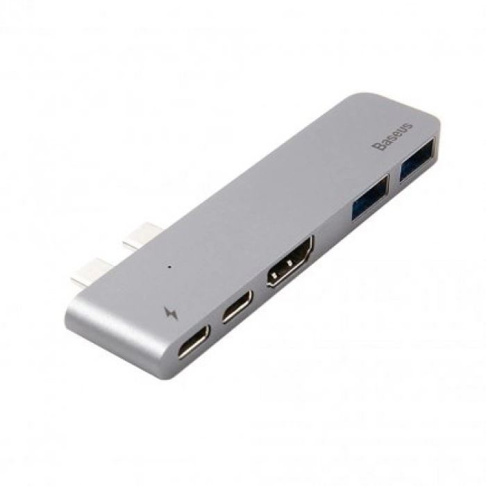 Купить Хаб 5-в-1 Baseus Thunderbolt Type-C 5-in-1 Hub в магазине stiltv.ru по низкой цене